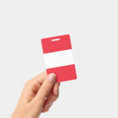 Österreichische Flagge Ausweis (Handheld)