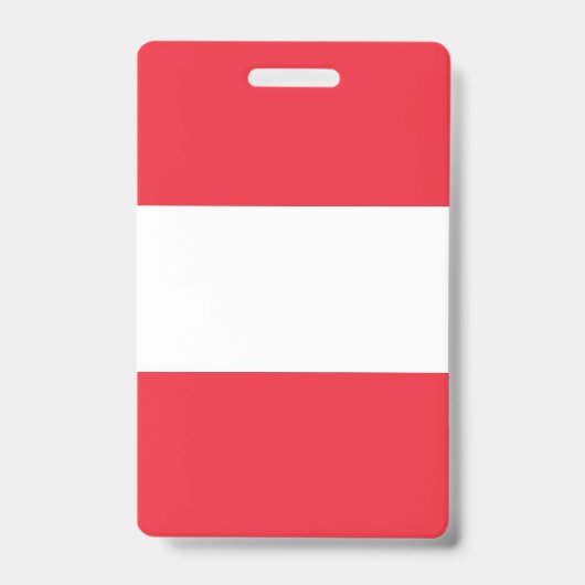 Österreichische Flagge Ausweis (Vorderseite)