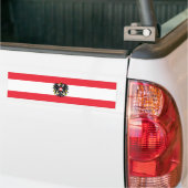 Österreichische Flagge Autoaufkleber (Auf Lkw)