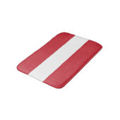 Österreichische Flagge Badematte (Schrägansicht)