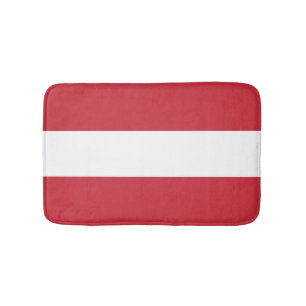 Österreichische Flagge Badematte