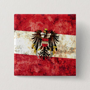 Österreichische Flagge Button