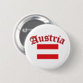 Österreichische Flagge Button (Vorne & Hinten)
