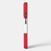 Österreichische Flagge Case-Mate iPhone Hülle (Rückseite / Links)