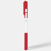 Österreichische Flagge Case-Mate iPhone Hülle (Rückseite / Links)