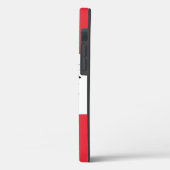Österreichische Flagge Case-Mate iPhone Hülle (Rückseite / Links)