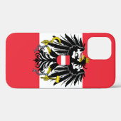 Österreichische Flagge Case-Mate iPhone Hülle (Rückseite (Horizontal))