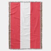 Österreichische Flagge Decke (Vorderseite Vertikal)