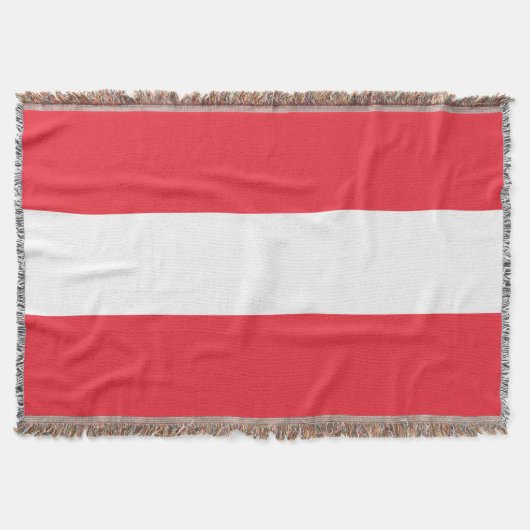 Österreichische Flagge Decke (Vorderseite)