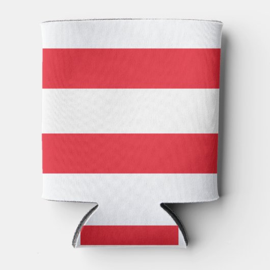 Österreichische Flagge Dosenkühler (Vorderseite)