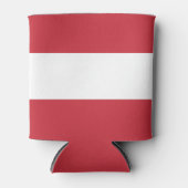 Österreichische Flagge Dosenkühler (Vorderseite)