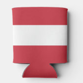 Österreichische Flagge Dosenkühler (Rückseite)