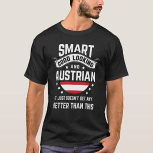 Österreichische Flagge Einheimischer Stolz  Österr T-Shirt
