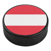 Österreichische Flagge Eishockey Puck (3/4)