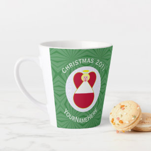 Österreichische Flagge Engel Weihnachten Personali Milchtasse