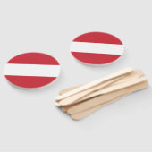 Österreichische Flagge Fächer (Non-assembled)