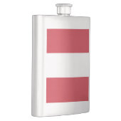 Österreichische Flagge Flachmann (Rechts)