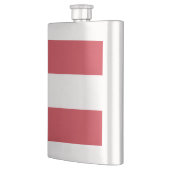 Österreichische Flagge Flachmann (Links)