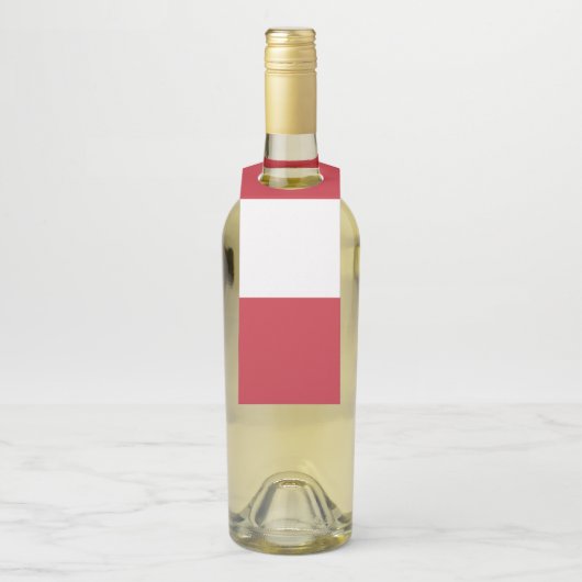 Österreichische Flagge Flaschenanhänger (Auf Flasche)