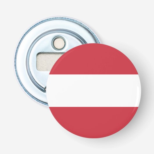 Österreichische Flagge Flaschenöffner (Vorderseite)