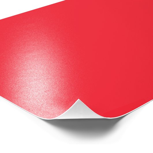 Österreichische Flagge Fotodruck (Ecke)