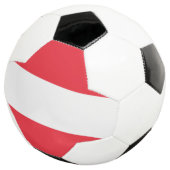 Österreichische Flagge Fußball (Dreiviertel)
