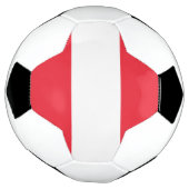 Österreichische Flagge Fußball (Gedreht)