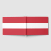 Österreichische Flagge Gästebuch (Voll)