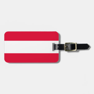 Österreichische Flagge Gepäckanhänger