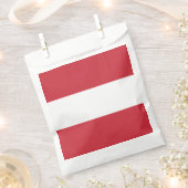 Österreichische Flagge Geschenktütchen (Ausgeschnitten)