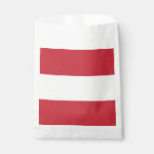 Österreichische Flagge Geschenktütchen (Vorderseite)