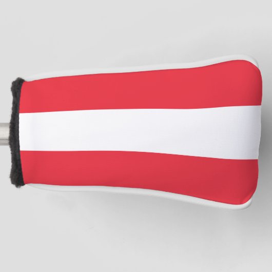 Österreichische Flagge Golf Headcover (Vorderseite)