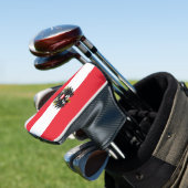 Österreichische Flagge Golf Headcover (In Situ)