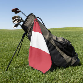 Österreichische Flagge Golfhandtuch