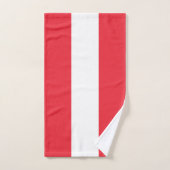Österreichische Flagge Handtuch (Handtuch)