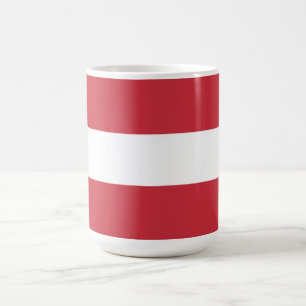Österreichische Flagge Kaffeetasse