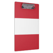 Österreichische Flagge Klemmbrett (Rechts)