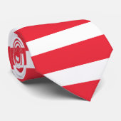 Österreichische Flagge Krawatte (Gerollt)