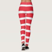 Österreichische Flagge Leggings (Rückseite)