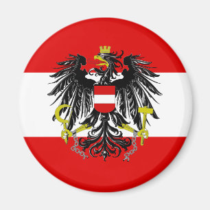 Österreichische Flagge Magnet