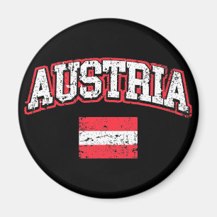 Österreichische Flagge Magnet