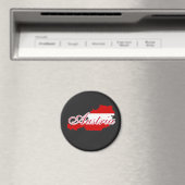 Österreichische Flagge Magnet (In Situ (Geschirrspüler))