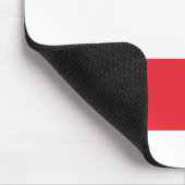 Österreichische Flagge Mousepad (Ecke)