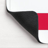 Österreichische Flagge Mousepad (Ecke)