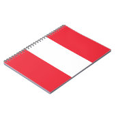 Österreichische Flagge Notizblock (Linke Seite)
