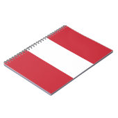 Österreichische Flagge Notizblock (Linke Seite)