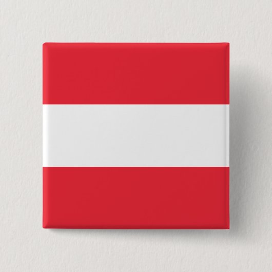 Österreichische Flagge (Österreich) Button (Vorderseite)
