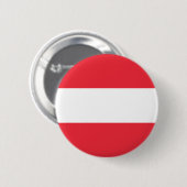 Österreichische Flagge (Österreich) Button (Vorne & Hinten)