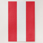 Österreichische Flagge (Österreich) Jigsaw Puzzle (Vertikal)