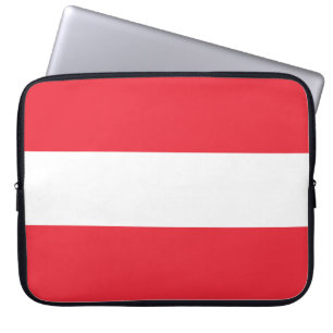 Österreichische Flagge (Österreich) Laptopschutzhülle